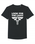 Look For The Light Firefly TLOU Tricou mânecă scurtă guler larg Bărbat Skater