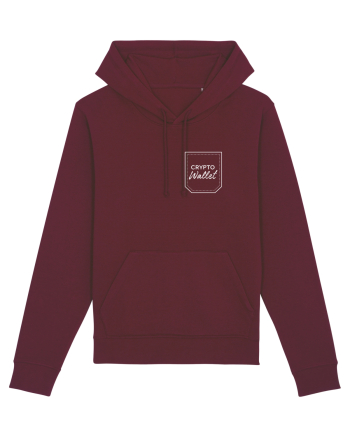 Crypto wallet Burgundy