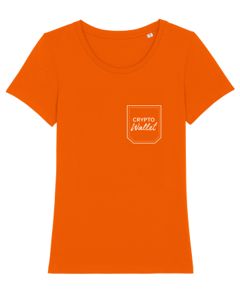 Crypto wallet Bright Orange