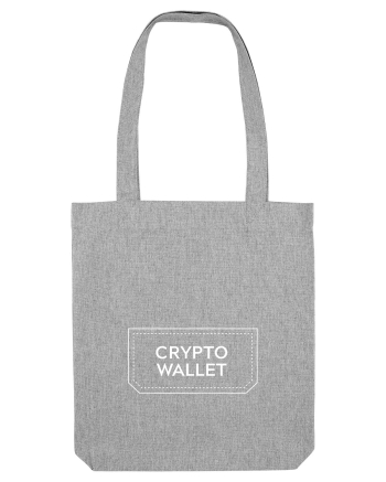 Crypto wallet Heather Grey
