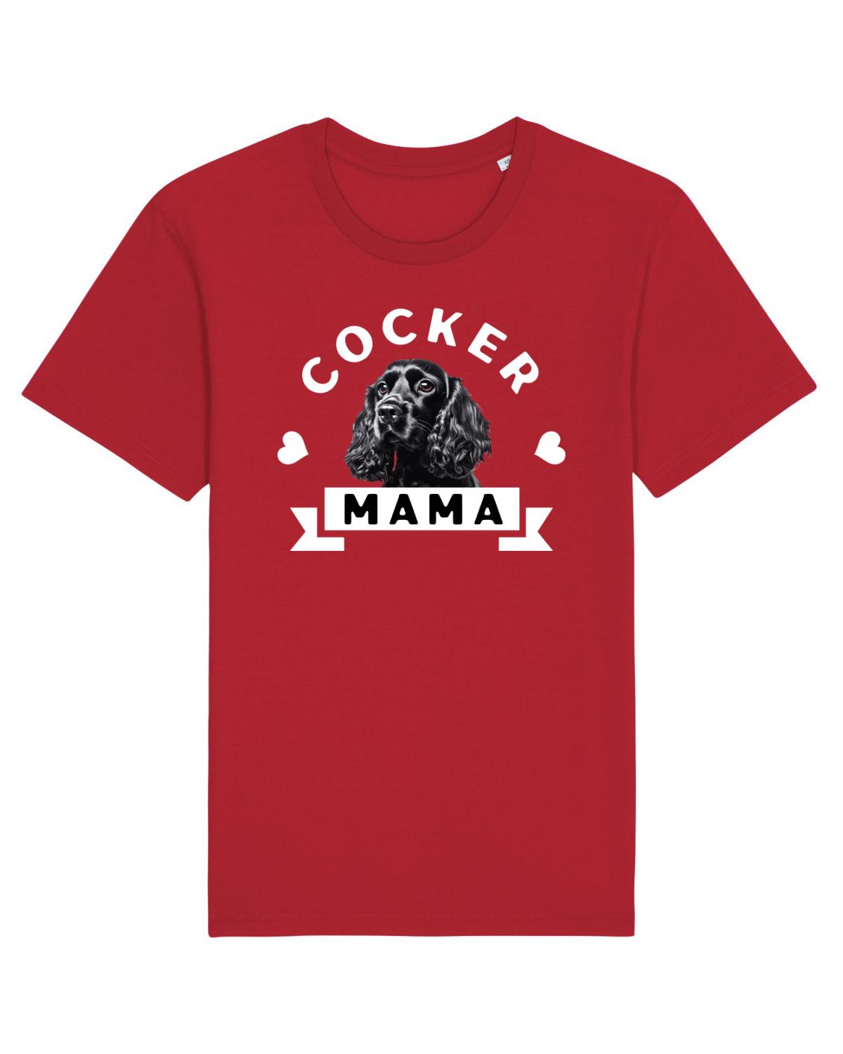 Tricou mânecă scurtă Unisex Rocker Red