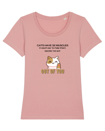 Cats Have 32 Muscles Canyon Pink