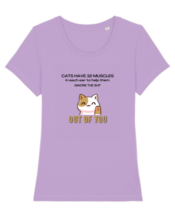 Cats Have 32 Muscles Lavender Dawn