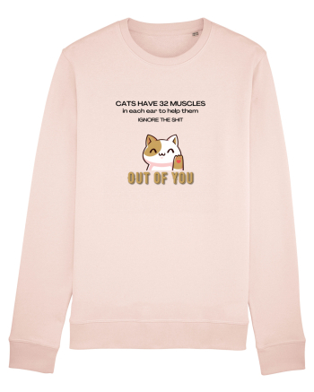 Cats Have 32 Muscles Candy Pink