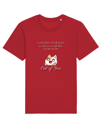 Cats Have 32 Muscles Red