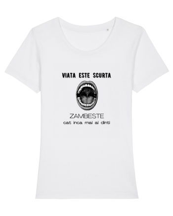 Viata Este Scurta White