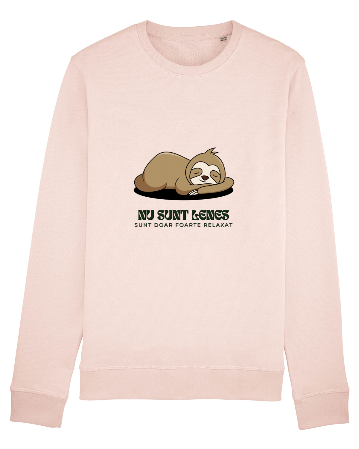 Bluză mânecă lungă Unisex Rise Candy Pink