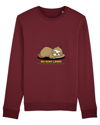 Nu Sunt Lenes Burgundy