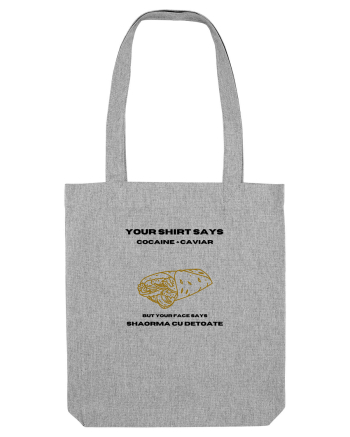 SHAORMA CU DETOATE Heather Grey