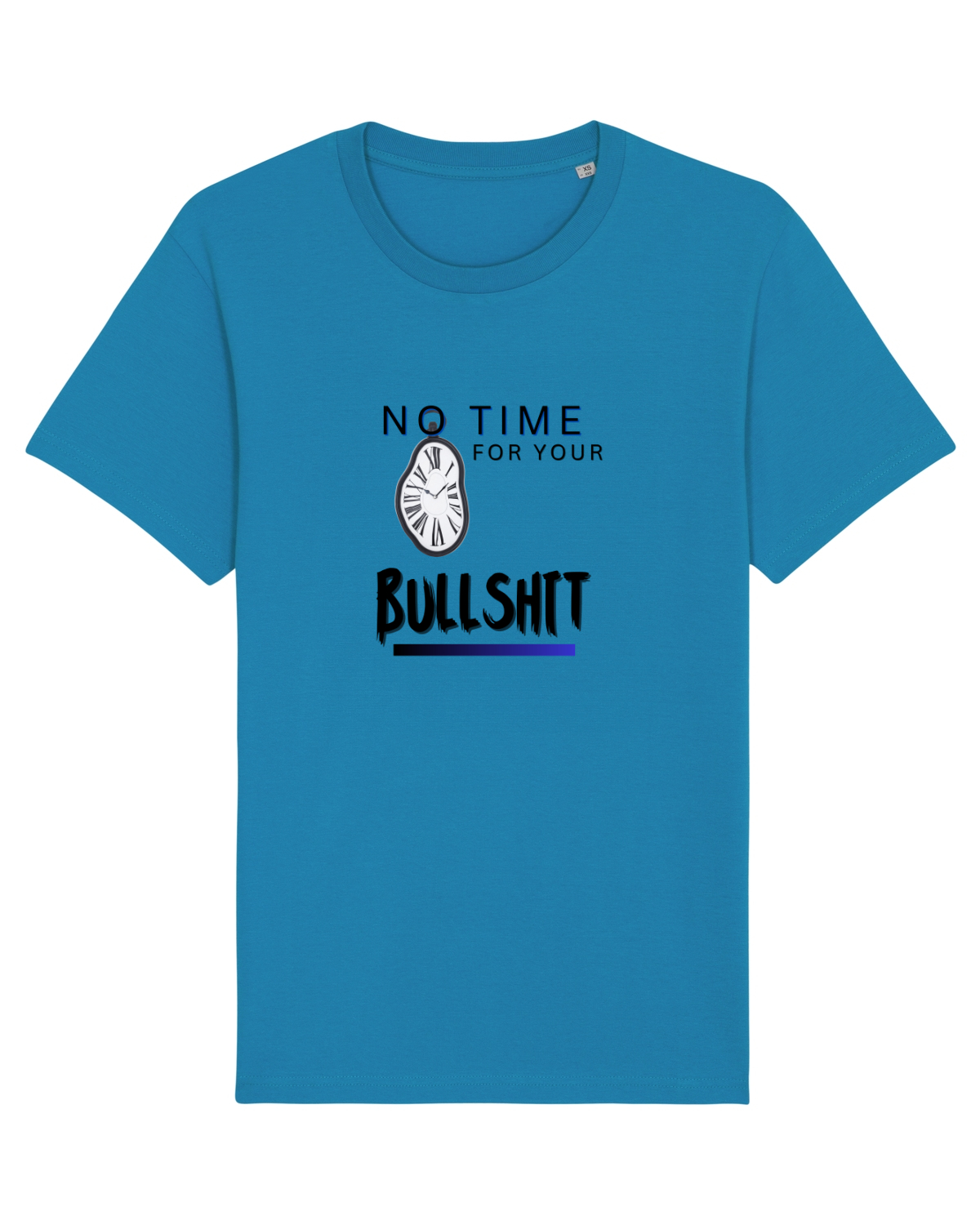 Tricou mânecă scurtă Unisex Rocker Azur
