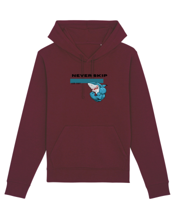 NEVER SKIP Burgundy