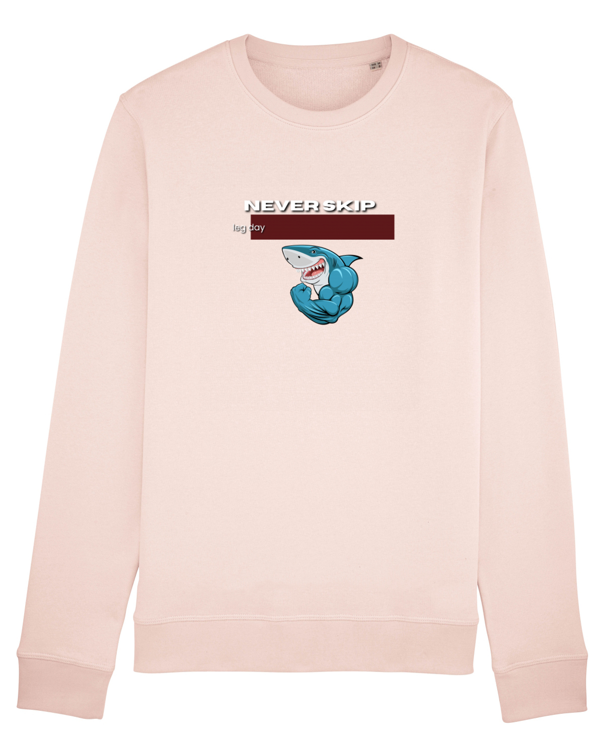 Bluză mânecă lungă Unisex Rise Candy Pink
