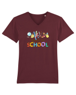 Back to school Tricou mânecă scurtă guler V Bărbat Presenter