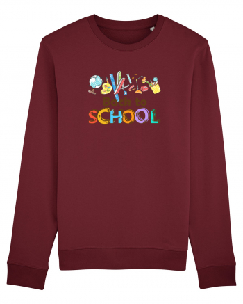 Back to school Burgundy