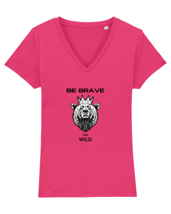 BE BRAVE AND WILD Raspberry
