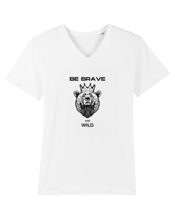 BE BRAVE AND WILD White