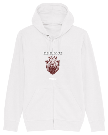 BE BRAVE AND WILD White