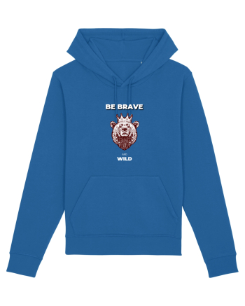 BE BRAVE AND WILD Royal Blue