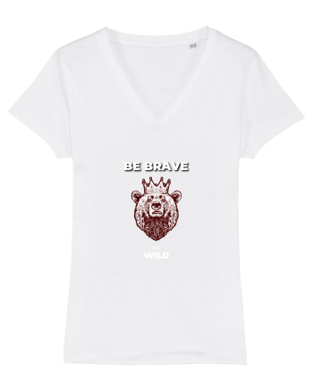 BE BRAVE AND WILD White