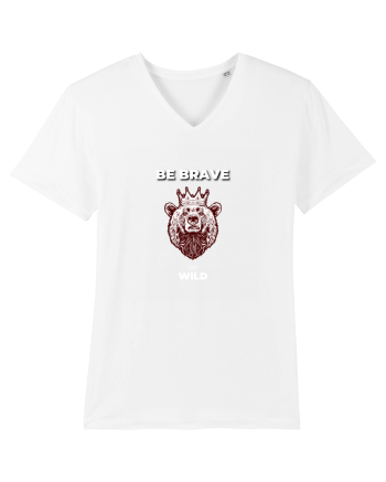 BE BRAVE AND WILD White