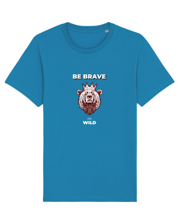 BE BRAVE AND WILD Azur