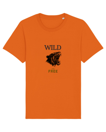 WILD AND FREE Bright Orange