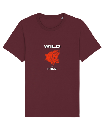 WILD AND FREE Burgundy