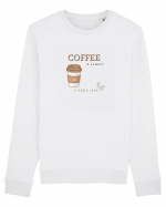 Coffee is always a good idea Bluză mânecă lungă Unisex Rise