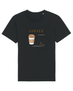 Coffee is always a good idea Tricou mânecă scurtă Unisex Rocker