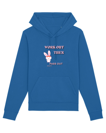 Workout then pass out Royal Blue