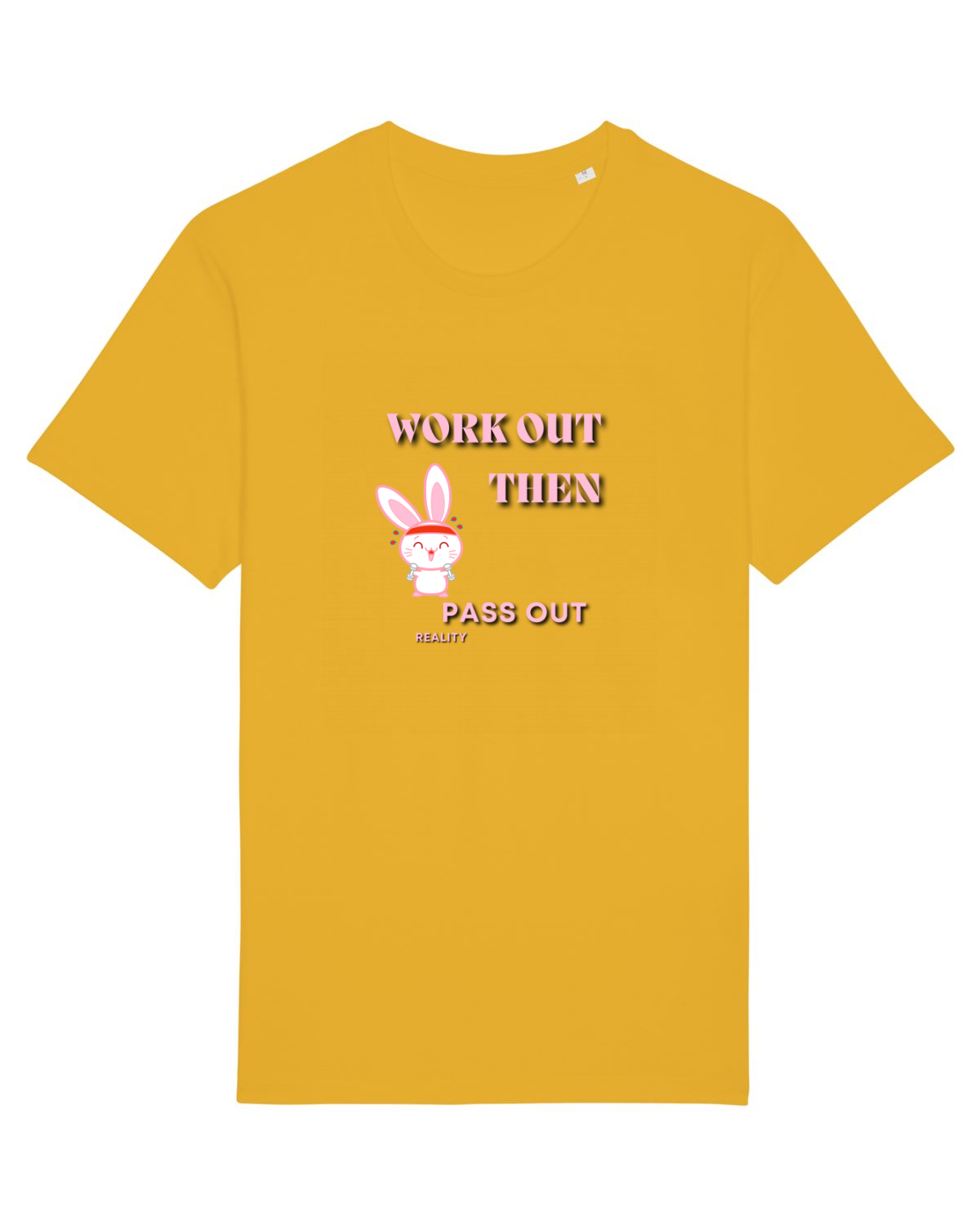 Tricou mânecă scurtă Unisex Rocker Spectra Yellow