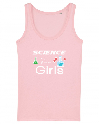 Science is for Girls Cotton Pink