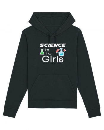 Science is for Girls Black