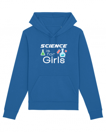 Science is for Girls Royal Blue