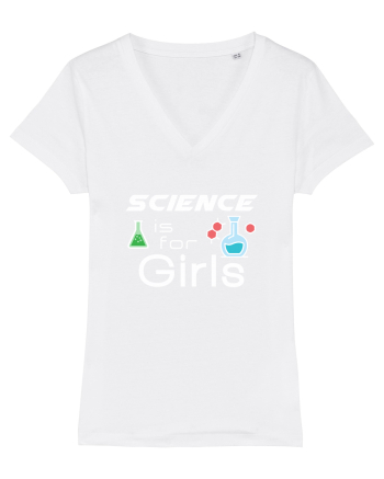 Science is for Girls White