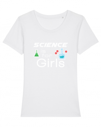 Science is for Girls White