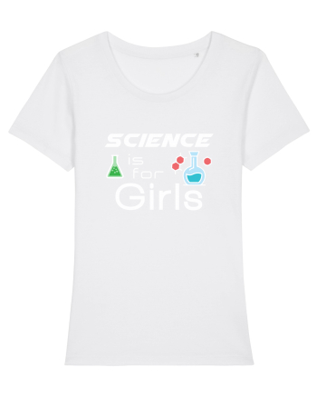 Science is for Girls White