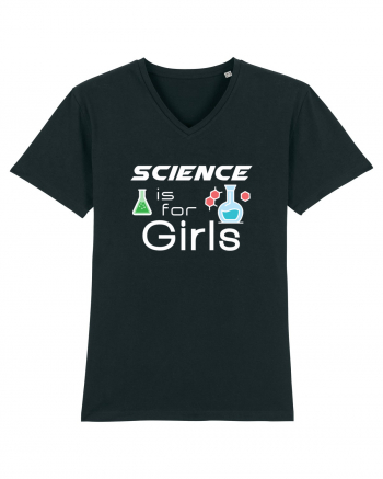 Science is for Girls Black
