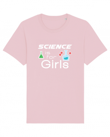 Science is for Girls Cotton Pink