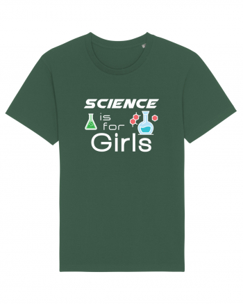 Science is for Girls Bottle Green