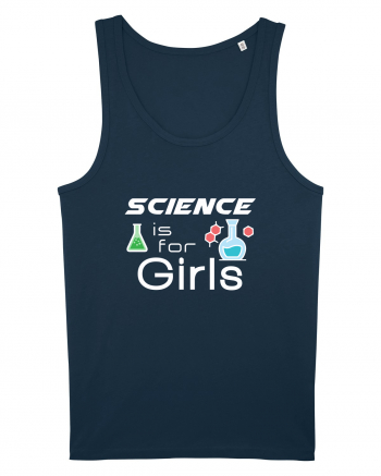 Science is for Girls Navy