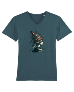 Sunt diferit Tricou mânecă scurtă guler V Bărbat Presenter