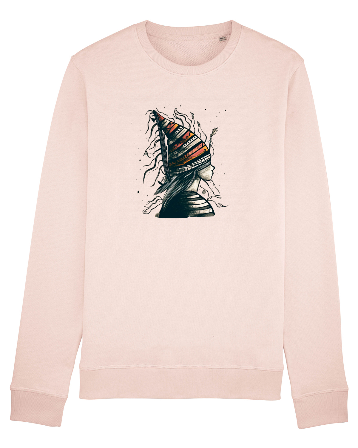 Bluză mânecă lungă Unisex Rise Candy Pink