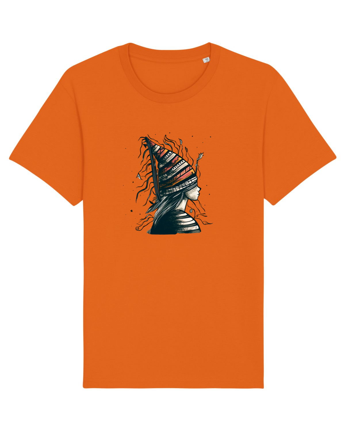 Tricou mânecă scurtă Unisex Rocker Bright Orange