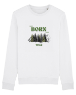 Born Wild Bluză mânecă lungă Unisex Rise