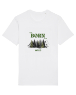 Born Wild Tricou mânecă scurtă Unisex Rocker