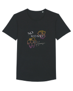 no money no honey Tricou mânecă scurtă guler larg Bărbat Skater