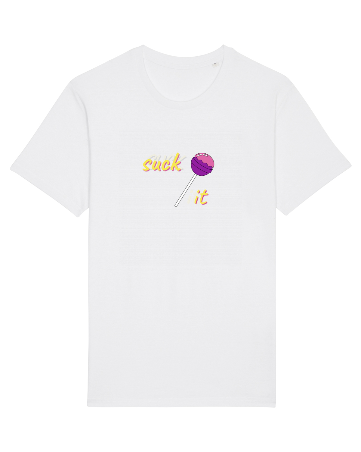 Tricou mânecă scurtă Unisex Rocker White