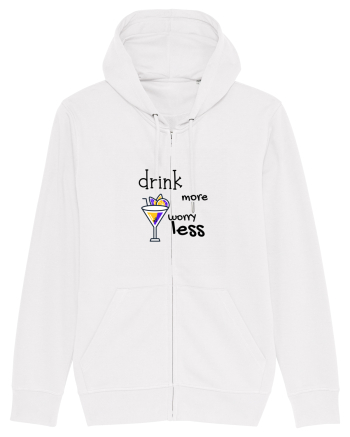 drink more worry less White