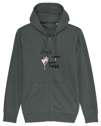 drink more worry less Anthracite